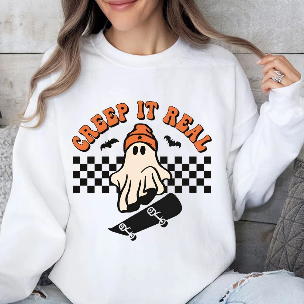 Creep It Real Ghost Sweatshirt